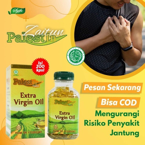 

KAPSUL MINYAK ZAITUN PALESTIN ISI 200 EXTRA VIRGIN OLIVE OIL ( Asli )