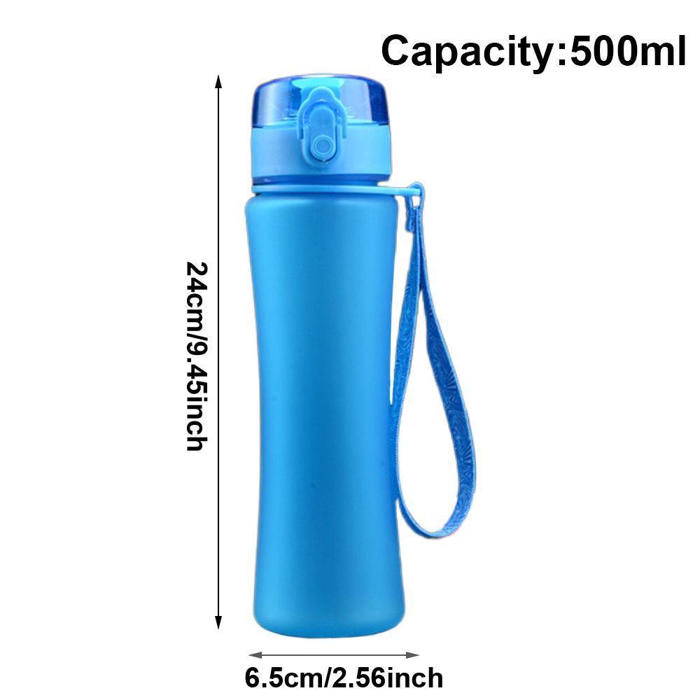 Botol Minum Nanas 500ML Portable Outdoor Travel BPA Free Tempat Minum Tali Water Cup