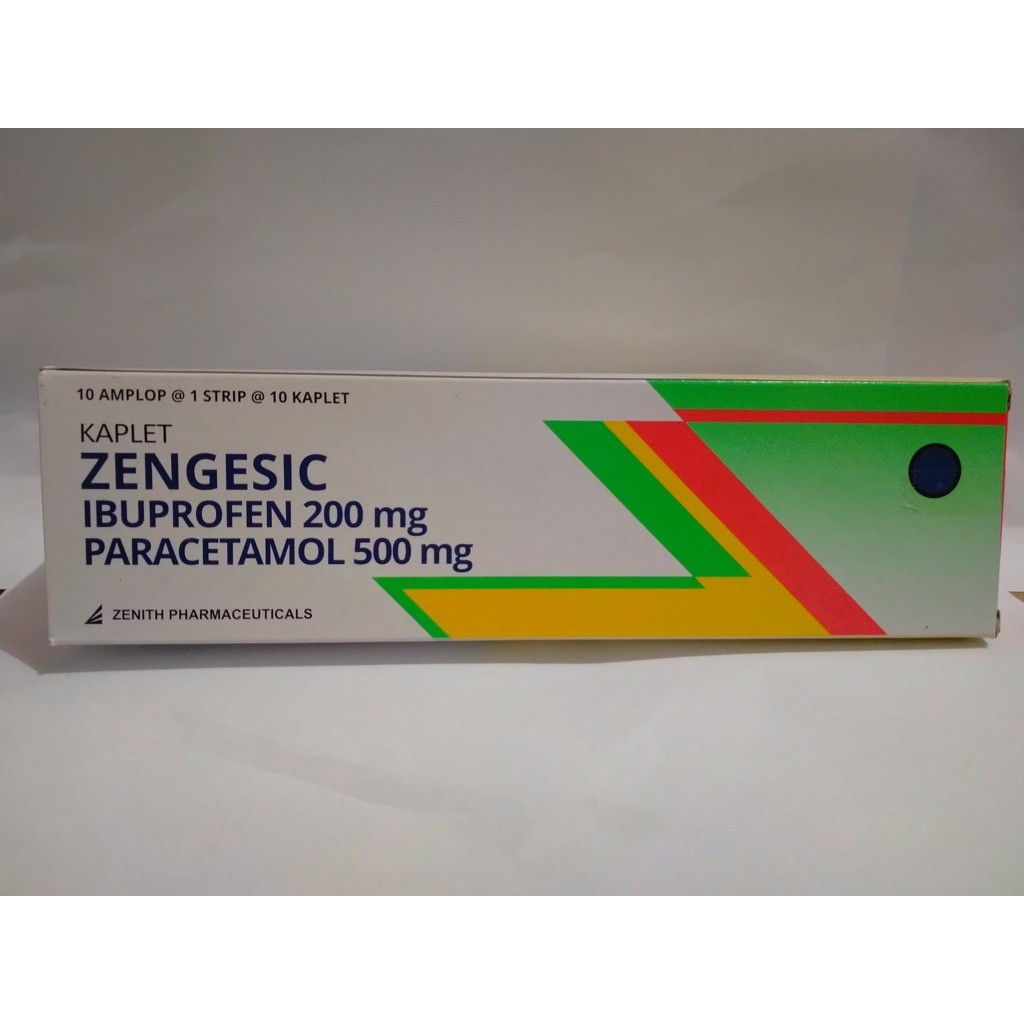 Jual ZENGESIC IBUPROFEN DAN PARACETAMOL Shopee Indonesia