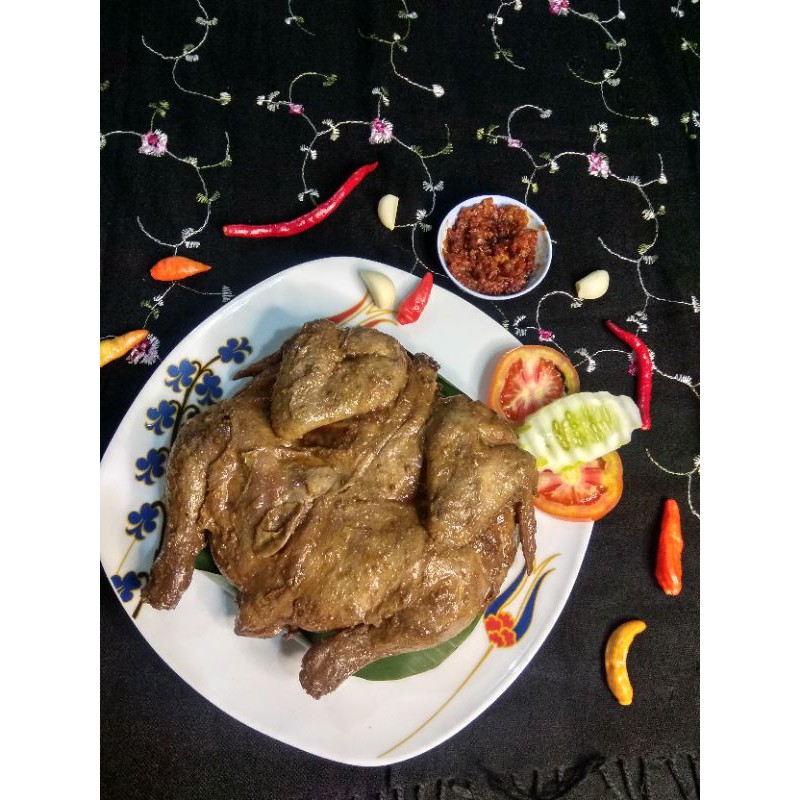 

Ayam Bacem Presto Sambal Mercon khas Jeng Rossy
