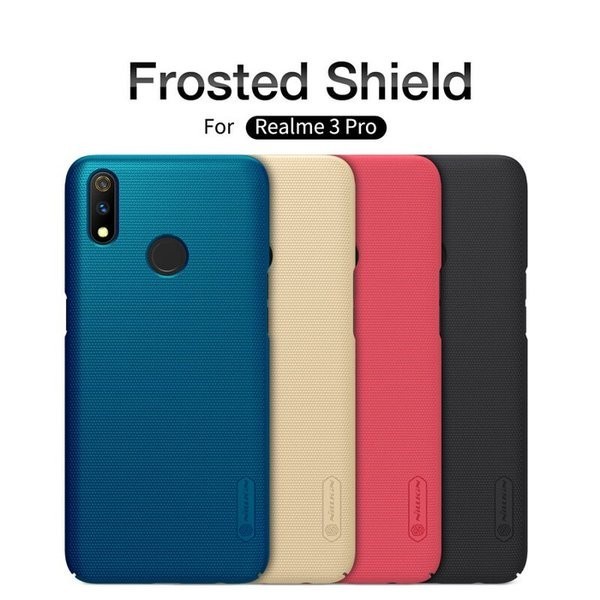 OPPO Realme 3 Pro Realme X Lite Case Frosted Hardcase Original - Biru