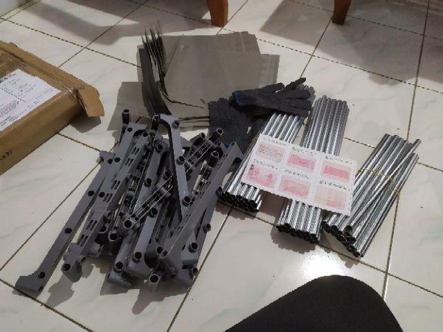 Rak Buku Serbaguna Rak Portable (mudah Dibongkar Pasang)