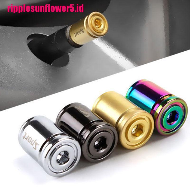 # Kaos T-Shirt Wanita Lengan Pendek Motif Print #4pcs Tutup Pentil Ban Mobil Bahan Titanium Anti Maling