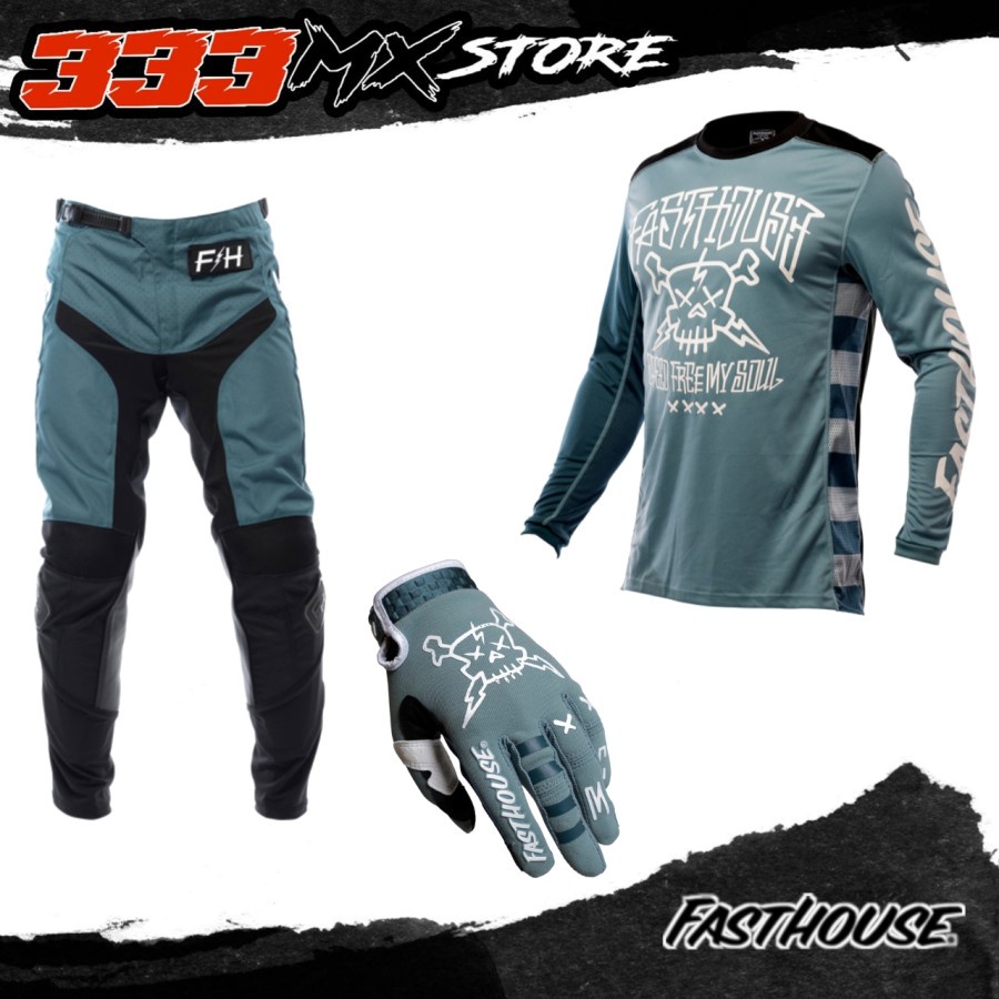 JERSET FASTHOUSE AKUMA JERSEY CROSS FASTHOUSE AKUMA ORIGINAL INDIGO