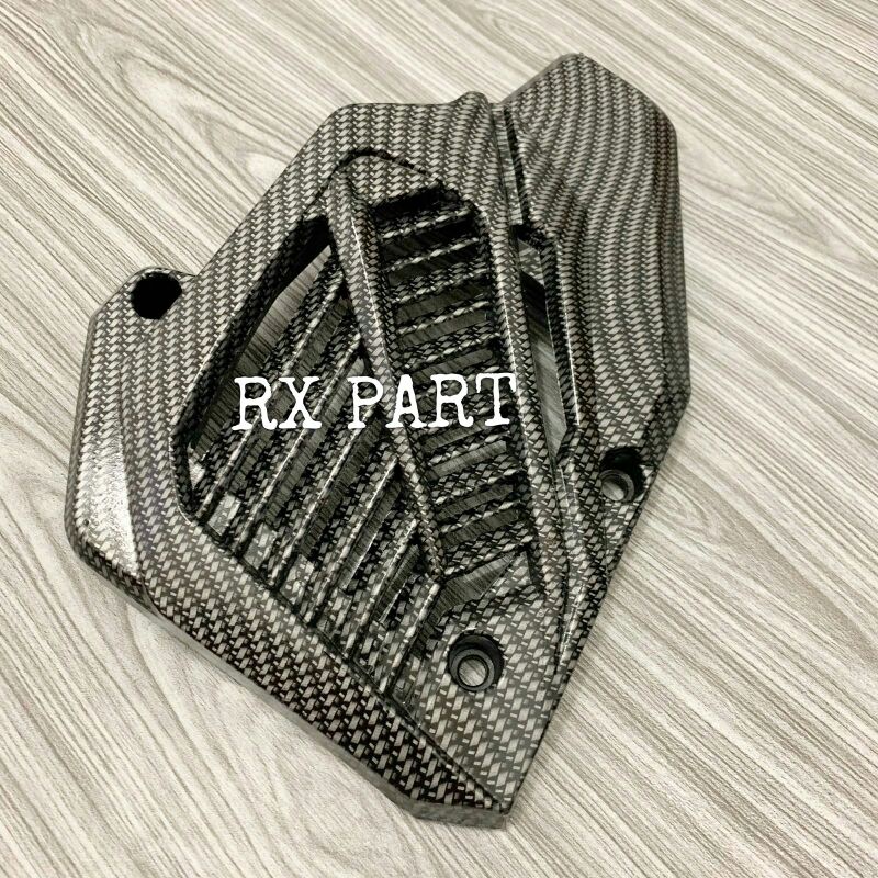 COVER RADIATOR TUTUP RADIATOR VARIO 125_150/2017 VARIO 2018 KARBON CELUP