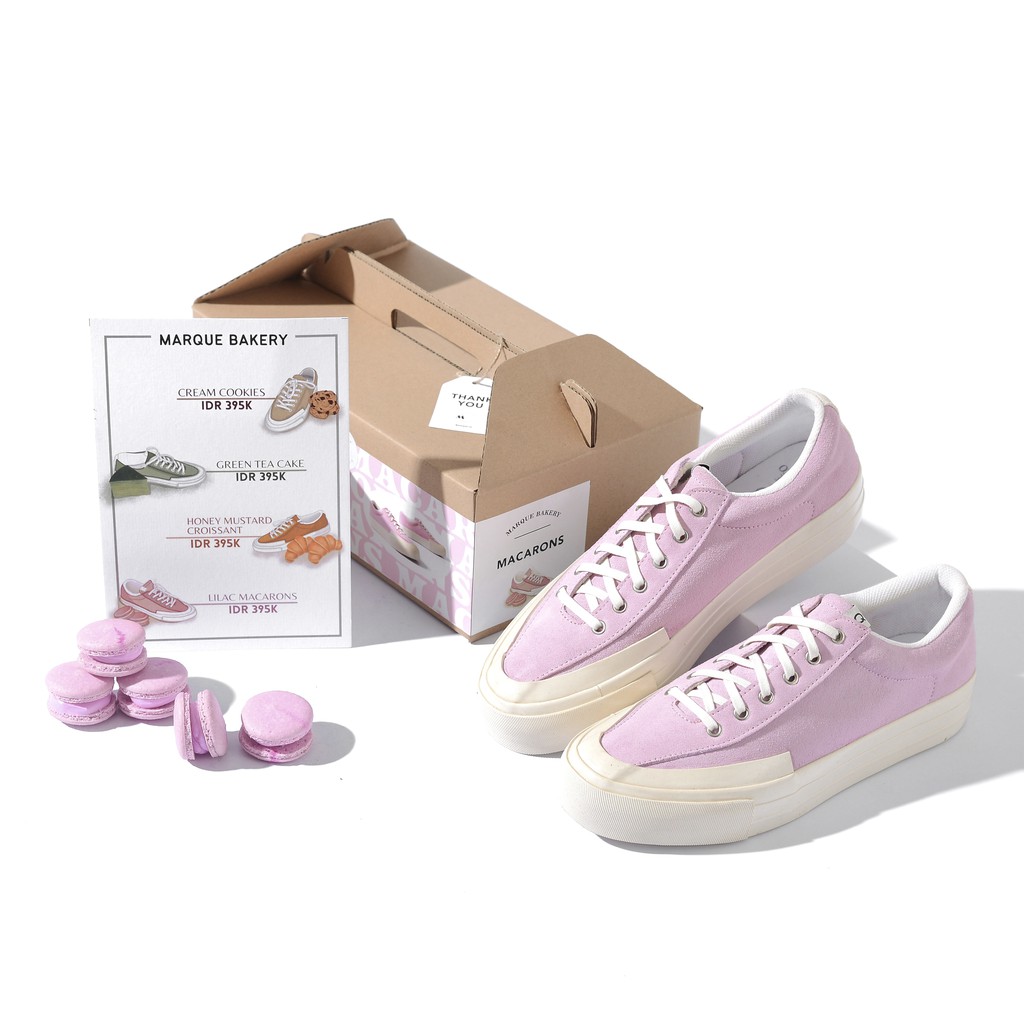 'MARQUE BAKERY' - Sepatu Unisex Dengan Konsep Toko Kue dari MARQUE.CO! Tersedia 4 Pilihan Warna!