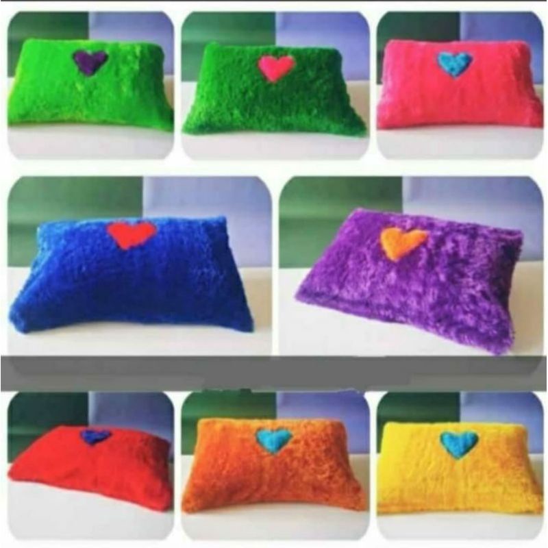 SARUNG BANTAL LASFUR / SARUNG BANTAL BULU / sarung bantal bulu rasfur / sarung bantal motif