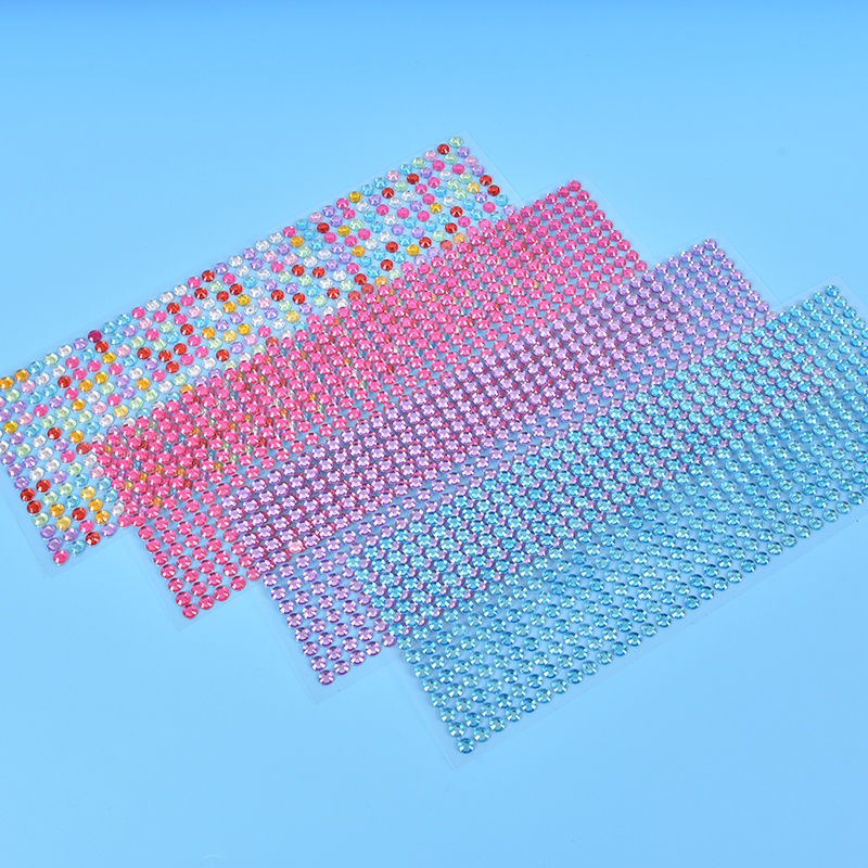 # Kaos T-Shirt Wanita Lengan Pendek Motif Print #504pcs / set Berlian Imitasi bling Ukuran 6mm Untuk Dekorasi Mobil / Handphone / pc diy