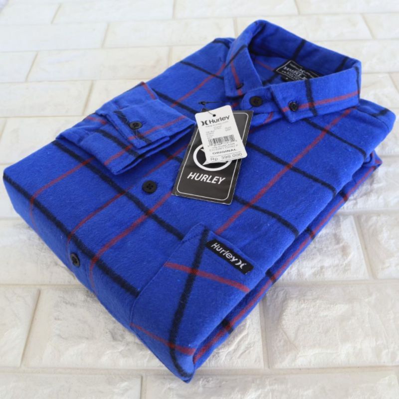 Baju Hem Kemeja Flanel Lengan Tangan Panjang Kotak Premium Distro Original Pria Wanita Unisex Casual