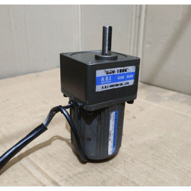 Dinamo speed control motor DC 6rpm220vputaranlambat