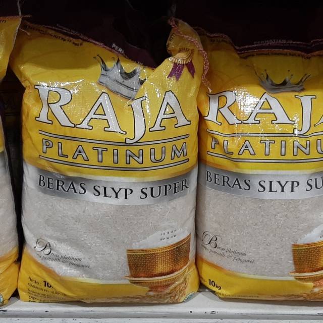 

Beras raja platinum slyp super 10kg