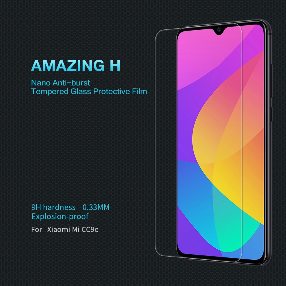 Nillkin Tempered Glass (Amazing H) - Xiaomi Mi CC9 / Xiaomi Mi CC9e / Xiaomi Mi A3