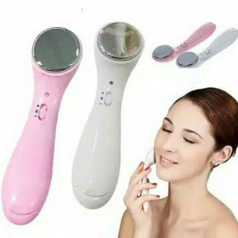 Alat setrika Wajah Kecantikan Korea Ion Face Massager Penghilang Keriput pipi chubby tembem