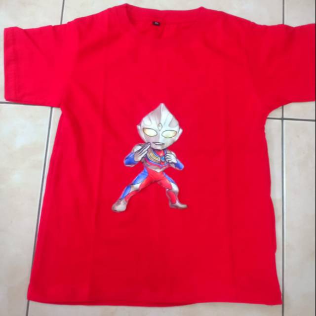 KAOS ANAK COWOK 2 LED ULTRAMAN ORB/ATASAN ANAK/FASHION ANAK