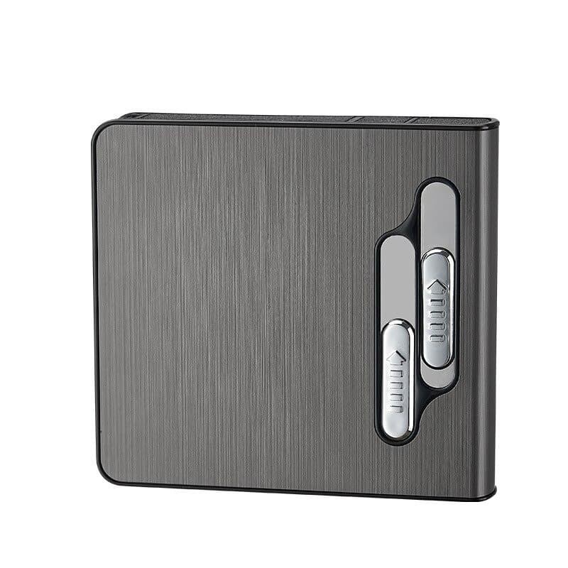 Kotak dengan Korek Elektrik USB Rechargeable - B02 - Black
