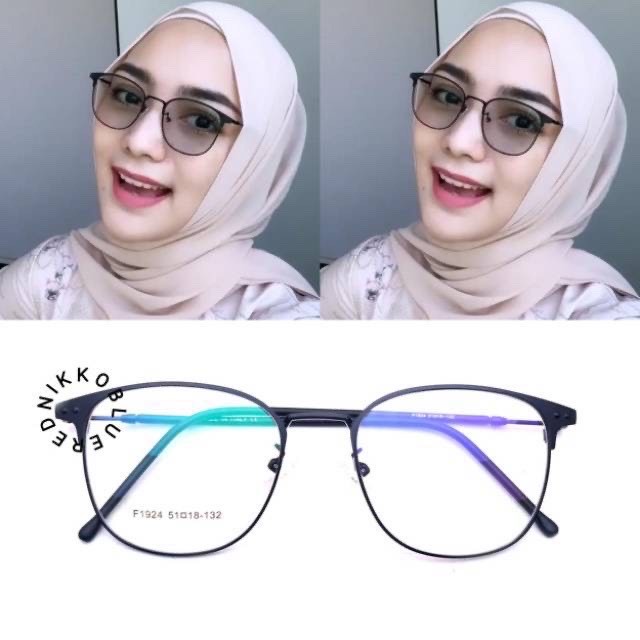 Kacamata PHOTOCRAMIC Blueray Wanita Anti Radiasi UV Murah dan Sporty TERBARU 1924