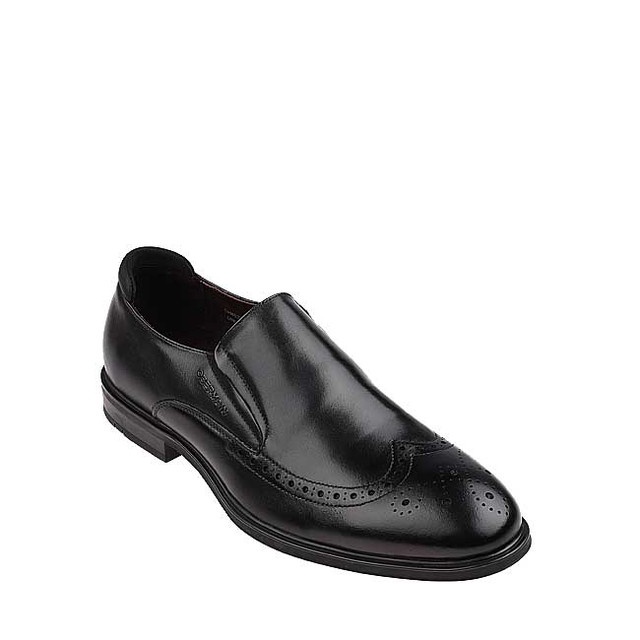 Obermain Sepatu Formal Pria ALEX KINGSLEY - SLIP ON Black OH4533BK
