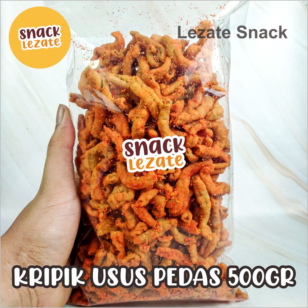 

Kripik Usus Ayam 500GR Pedas Murah Enak Renyah / Keripik Usus Ayam Pedas Balado / Kripsus Usus WAP SHOP