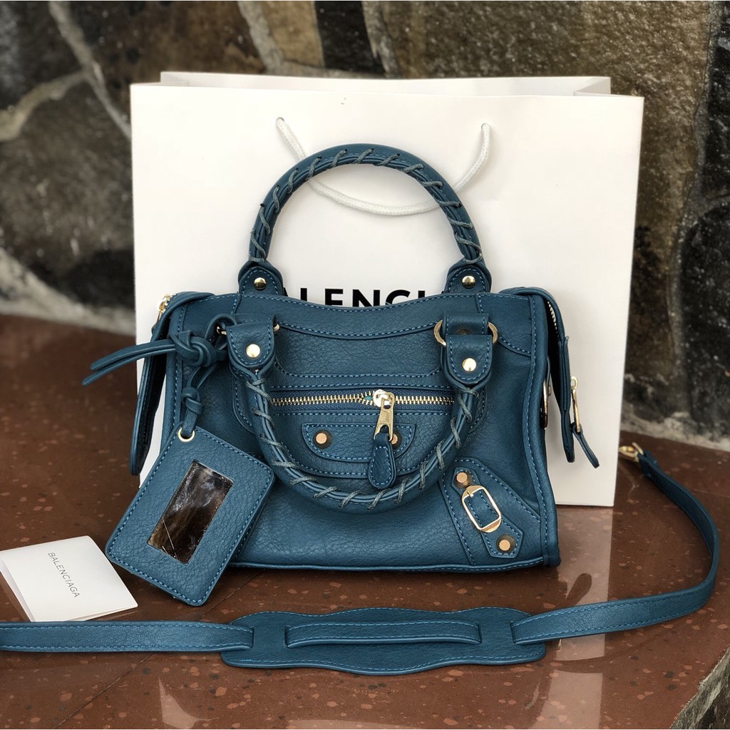 Balenciaga City Bag Semi Premium 25 Cm Tosca