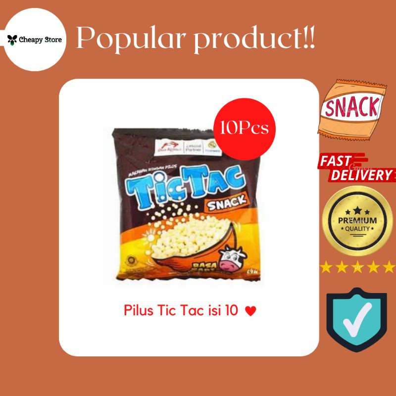 

Pilus Tic Tac isi 10pcs