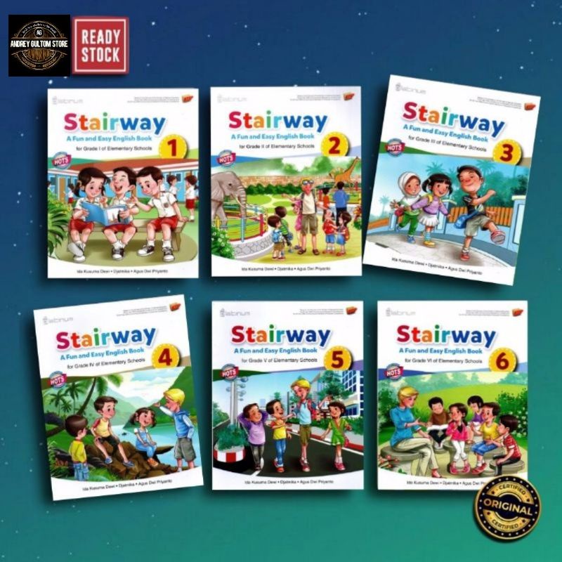 Jual BUKU STAIRWAY / STARWAY / BUKU BAHASA INGGRIS SD / ENGLISH SD ...