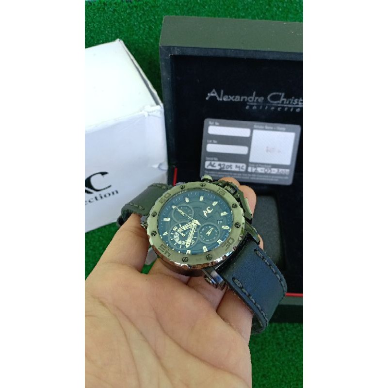 Alexandre Christie 9205 fullblack kulit second (NETT)