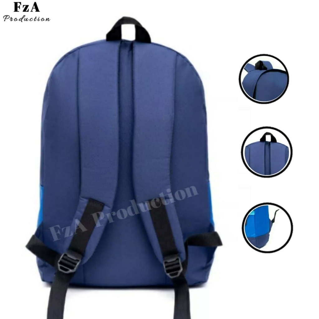 FzA Official - Tas Ransel Distro Casual Pria Wanita / Tas Ransel Laptop Backpack Sekolah Kuliah Distro Original Tas Punggung Laptop - NLLN