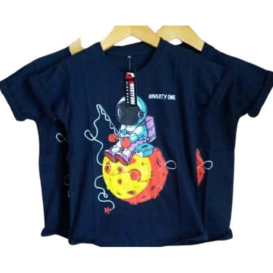 BAJU ANAK - KAOS ANAK DISTRO QWERTY ONE ASTRONOUT 1