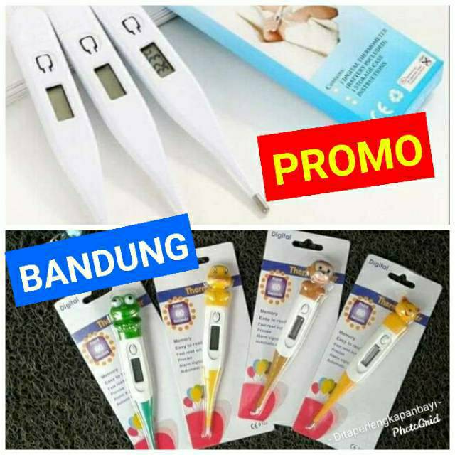 READY BANDUNG THERMOMETER digital kARAKTER TERMOMETER TERMO METER ALAT PENGATUR SUHU ANAK TERMOMETER Thermometer Digital Alat Pengukur Suhu Badan Tubuh Bayi Baby Anak termometer mulut ukur ketiak anus Termometer Digital Alpha1 / Thermometer Alpha termomer