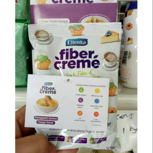 

Fiber Creme 100gr / Creamer / Krimer