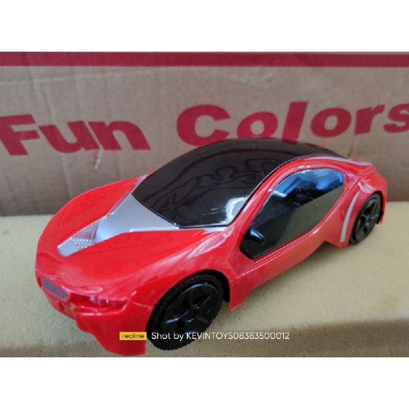 6038A MAINAN MOBIL SPORT CAR 3D LIGHT MENGGUNAKAN BATERAI / Mainan mobil mobilan bunyi + led