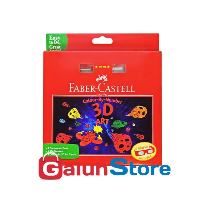 

Promo Bulan Ini Faber Castell Colour By Number 3 D Art Terbatas