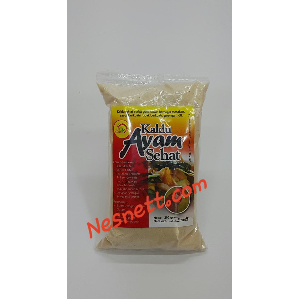 

PROMO ENAK Kaldu Ayam Sehat V sun @ 200 gram Terlaris