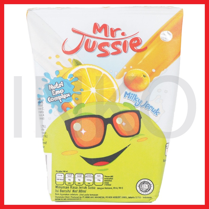 MR JUSSIE MILKY JERUK VITAMIN A C 90ML