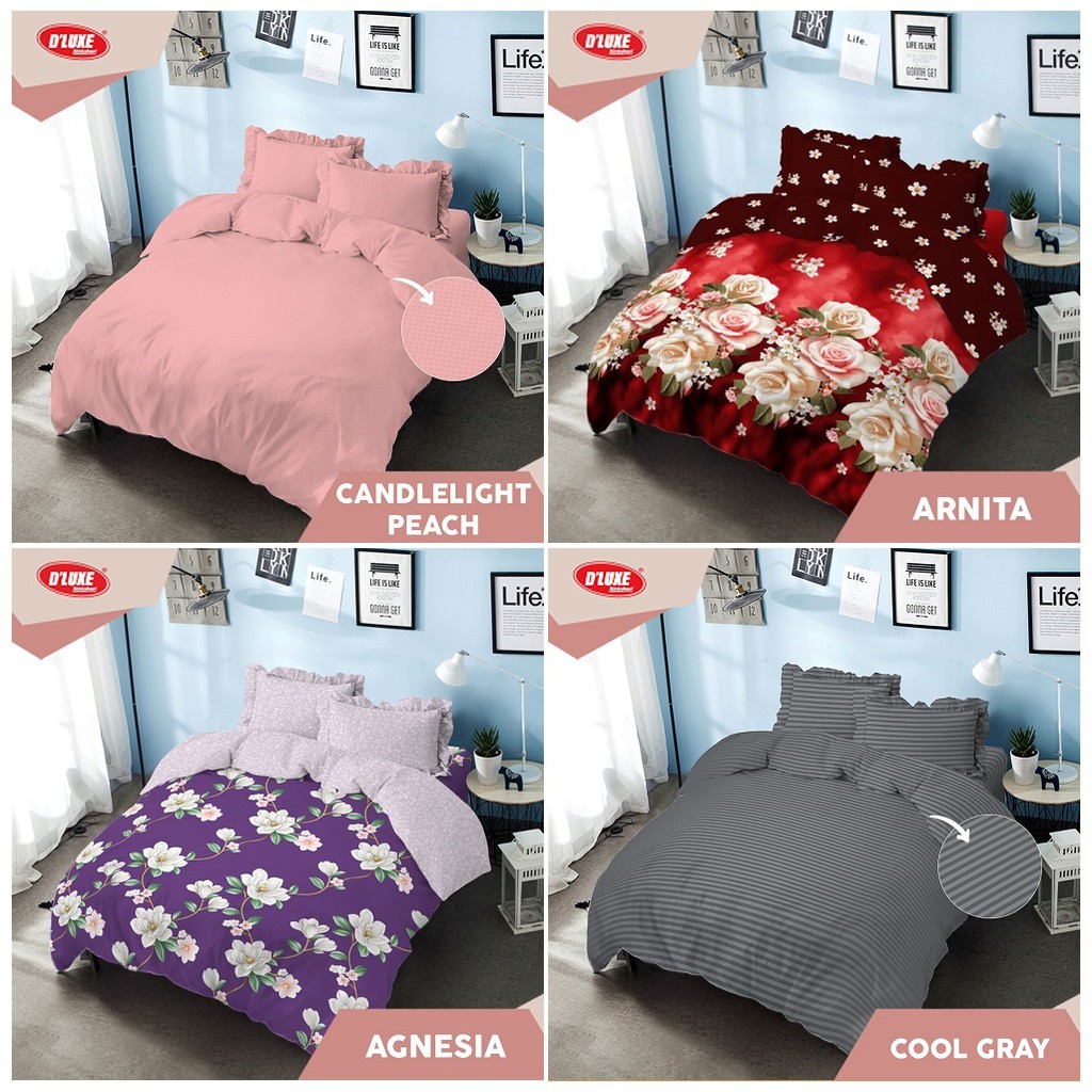 Kintakun DLuxe Bed Cover Only/ Selimut Uk. 180x200