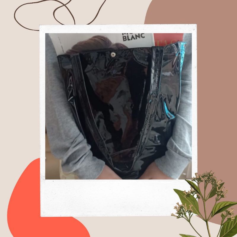 transparan totebag