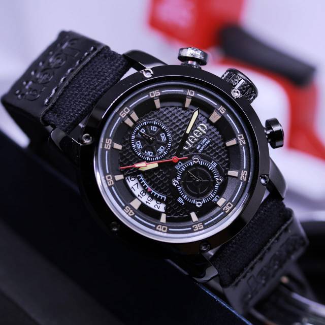 Jam Tangan Pria Jeep Tanggal Crono Aktif Tali Canvas