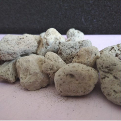 Batu Apung Kecil 300 G Bonus Kantung Polinet Media FIlter Aquarium Kolam Ikan
