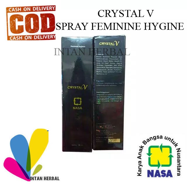 CRYSTAL V SPRAY FEMININE HYGIENE