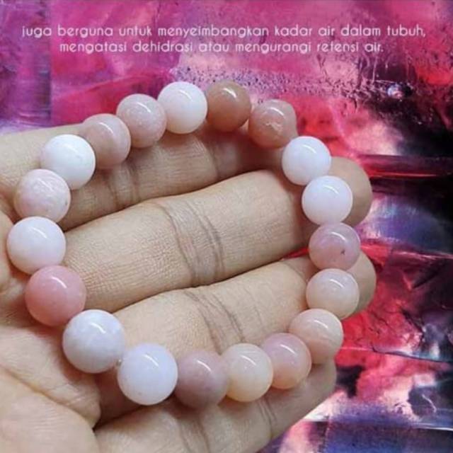Gelang Natural Pink Opal