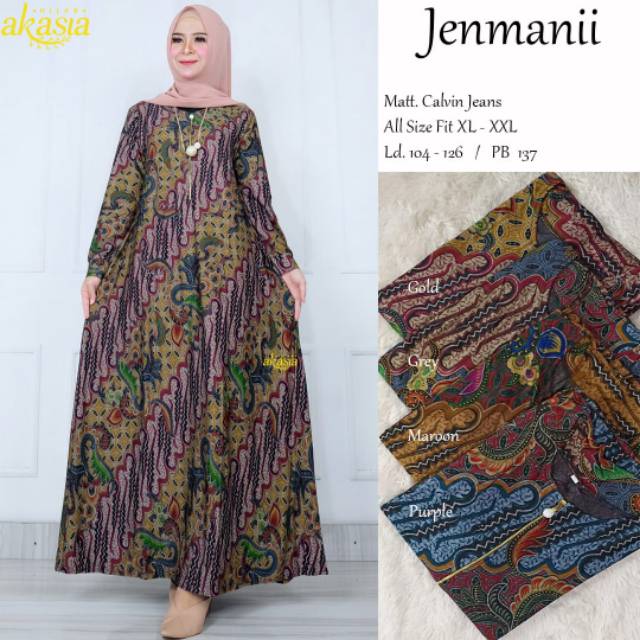 Dress batik Jemanii by Akasia