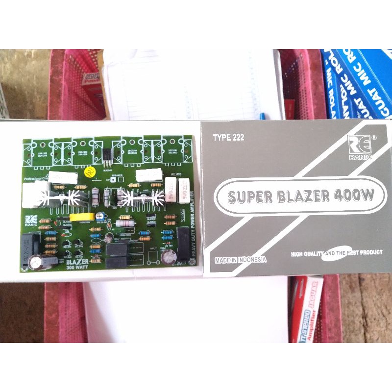 Jual Kit power amplifier blazer 400watt mono driver ( 222 ) | Shopee