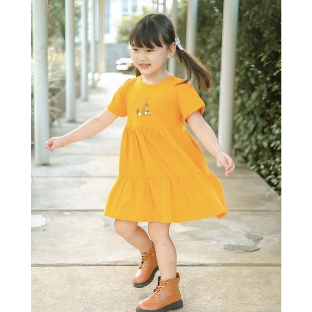 Yoona Dress Ruffle Anak 1-4thn