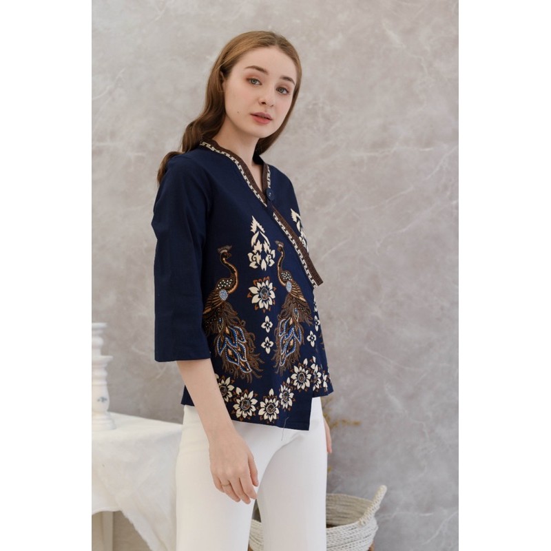 Atasan Batik 262 JM / Blouse Kimono Batik Wanita