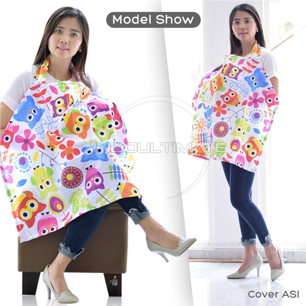 Celemek Apron Menyusui Bayi Cover ASI Baju Penutup Menyusui MPASI Susu Bayi CA-01/CA-05 Penutup Asi Bayi Celemek Bayi Ibu Menyusui Cover Asi Menyusui Nursing Cover Breastfeeding Cover Apron Menyusui Celemek Menyusui