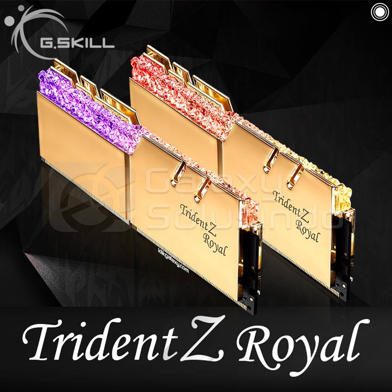 Memory G.SKILL - F4-3200C16D-16GTRG Trident Z Royal 16GB 2x8 DDR4 3200