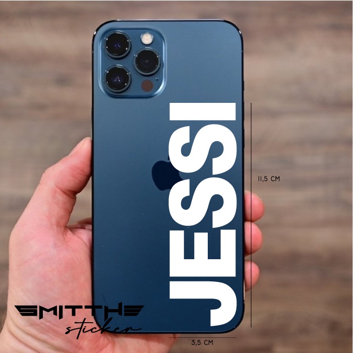 Stiker JESSI untuk iPhone Cutting Sticker Handphone Decal Waterproof