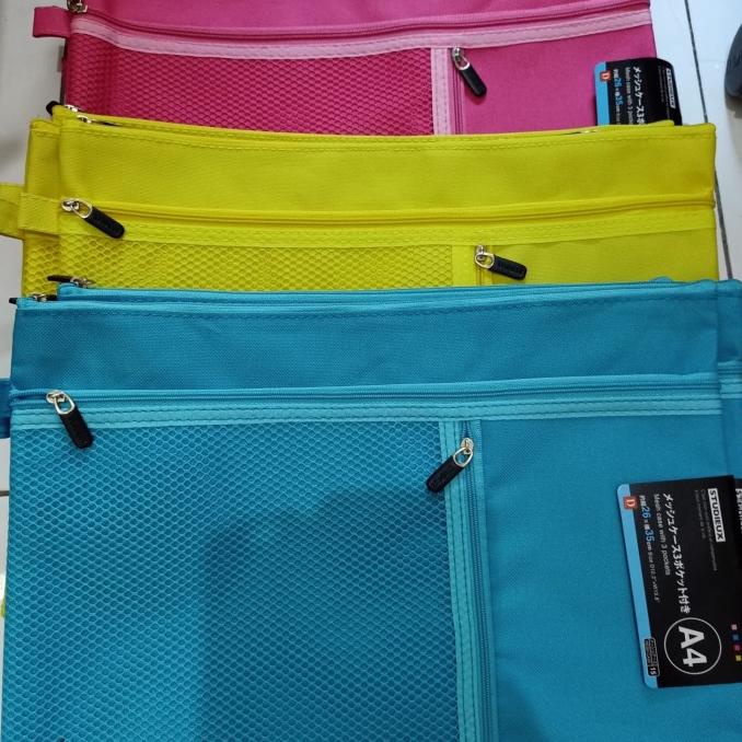 

Office & Stationery | Document Organizer | Studieux Mesh Case 3 Pockets A4 | Best Seller
