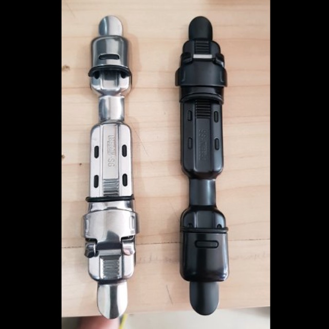 Reel seat jepit stailnles s6 dudukan reel