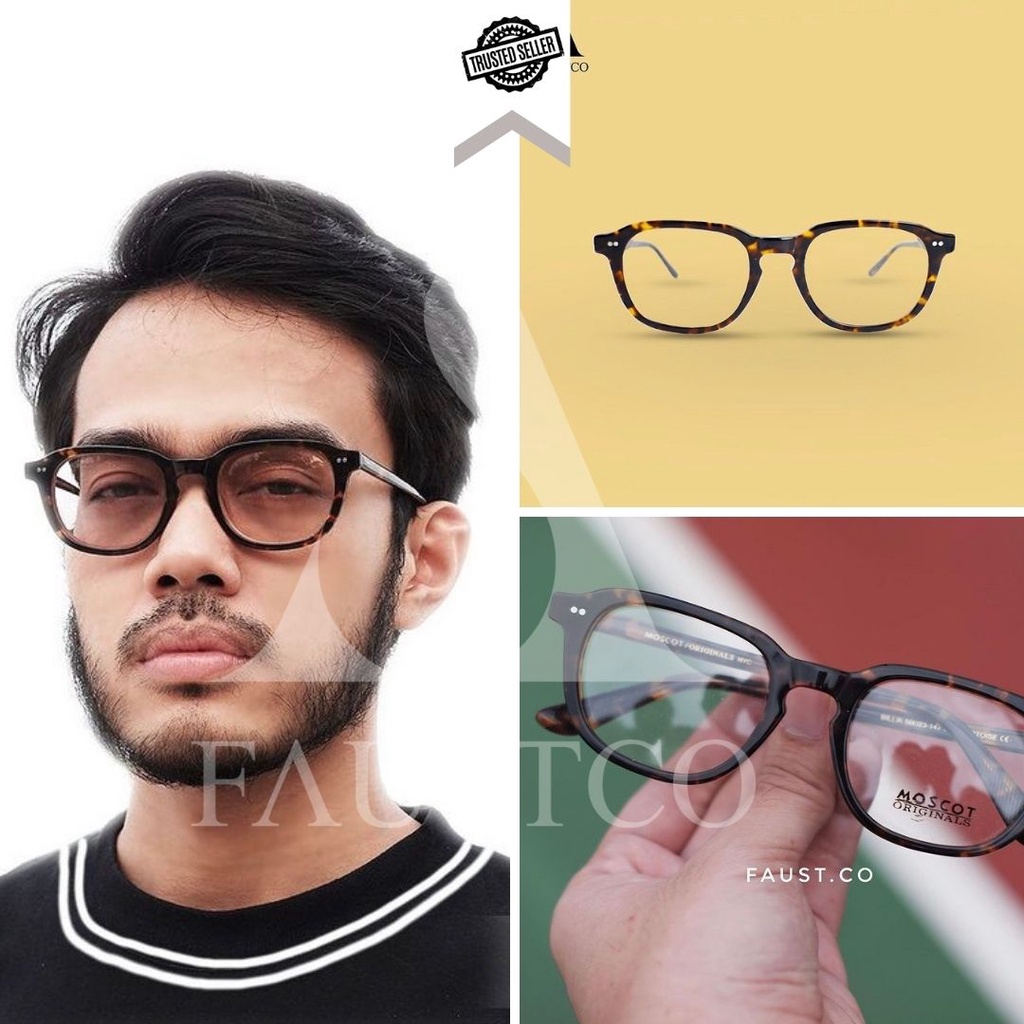 KACAMATA PHOTOCROMIC | KACAMATA DENNY SUMARGO KODE MOSCOT BILLIK